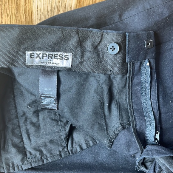 *Last Chance* Express Black Dress Pants 32/32 - Picture 2 of 6